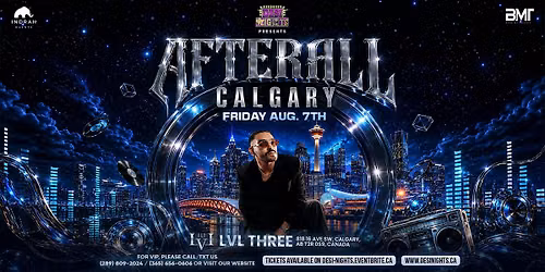 AFTERAll \u2013 Calgary | First-Ever Canada Tour