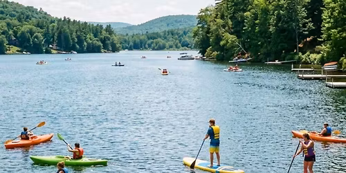 Casual \/ social \ud83c\udf0a\ud83c\udf08 Pre\u2011Pride Sapphic Paddle + Float on the Mystic