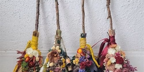Dried Floral Broom Workshop