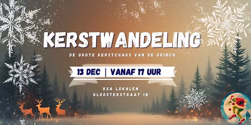 Kerstwandeling KSA Diepenbeek