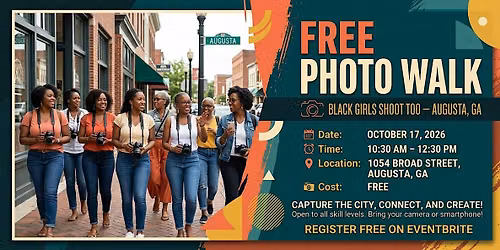 Free Black Girls Shoot Too Photo Walk : Augusta GA