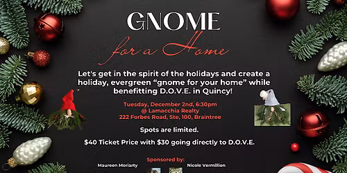 Gnome for a Home- A Holiday Craft for D.O.V.E.