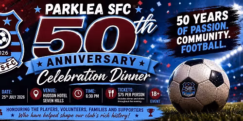 Parklea SFC 50th Anniversay Celebration Dinner