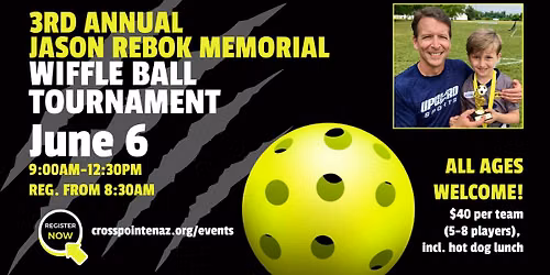 3rd Annual Jason Rebok Memorial Wiffle Ball Tournament