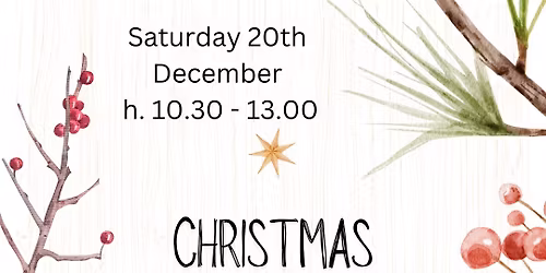 Christmas Watercolour and Connect with International Friends 