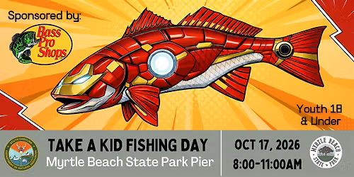 Take a Kid Fishing Day - Myrtle Beach State Park