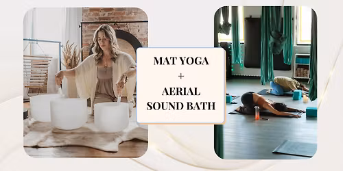 Ann Arbor Aerial Sound Bath + Yoga