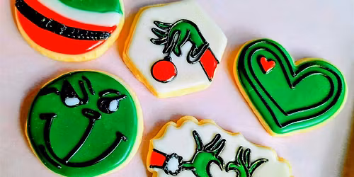 Grinch Cookie Decorating Class & Milkshakes!