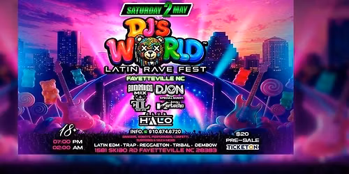  DJ\u2019S WORLD LATIN RAVE FEST