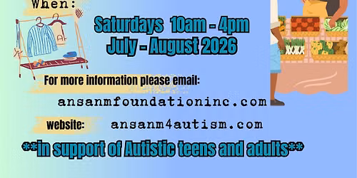 ANSANM 4 Autism Outdoor Market