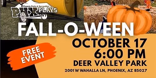 Fall-o-Ween at Deer Valley Park 