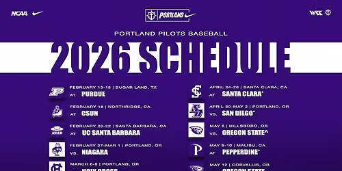 Santa Clara Broncos vs. Portland Pilots