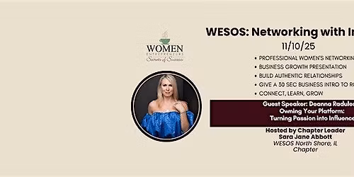 WESOS North Shore: Owning Your Platform: Turning Passion into Influence