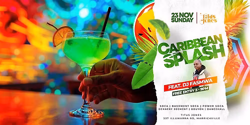 Caribbean Splash: Marrickville Rhythms at Titus Jones
