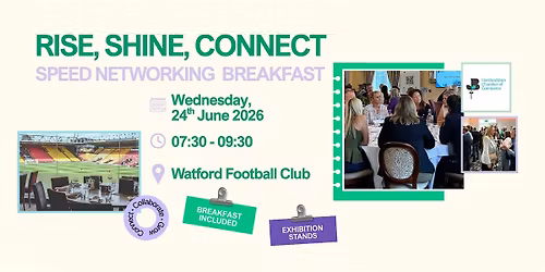 Rise, Shine, Connect Speed Networking Breakfast