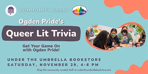 Ogden Pride's Queer Lit Trivia