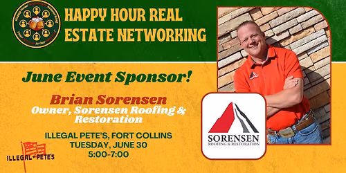 June Happy Hour Real Estate Networking Event