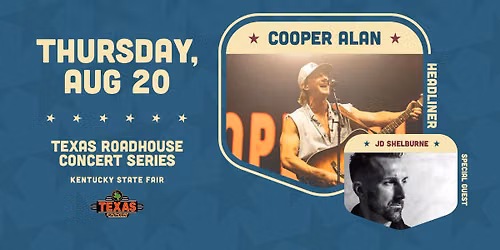Cooper Alan with Special Guest JD Shelburne