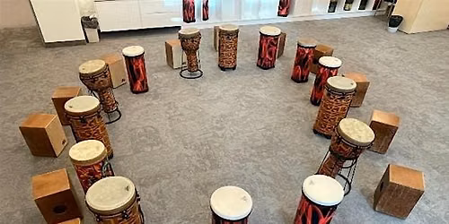 Interactive Drumming Circle In Laguna Beach