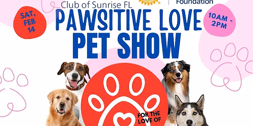 3rd Annual Pawsitive Love Pet Show