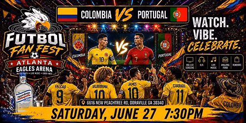 Futbol Fan Fest - Colombia vs Portugal