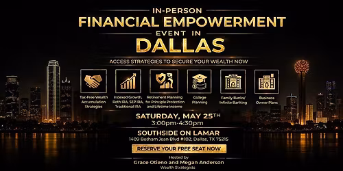 Financial Empowerment - DALLAS - In Person