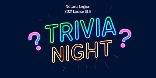 Monthly Trivia Night 2026 — 3021 Louise Street, Saskatoon, SK, Canada, Saskatchewan S7J3L1