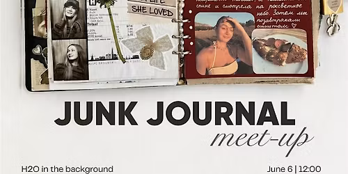 Junk Journal Meetup & H2O nostalgia \u2728