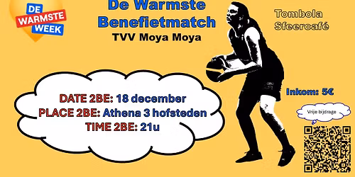 De warmste benefietmatch 2025