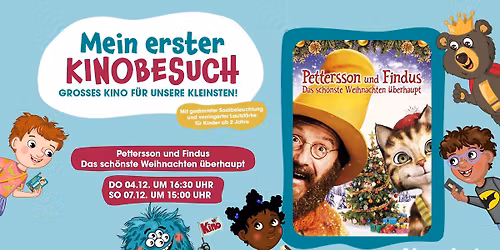 Mein erster Kinobesuch: Pettersson und Findus - Das sch\u00f6nste Weihnachten \u00fcberhaupt