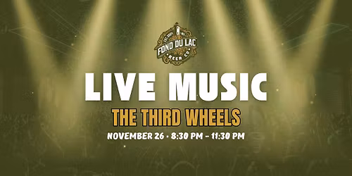 LIVE MUSIC by The Third Wheels