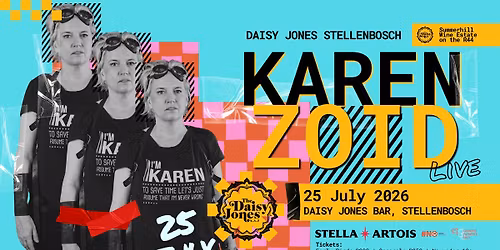 KAREN ZOID live at Daisy Jones, Stellenbosch