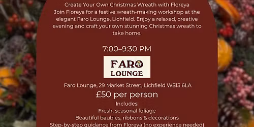 \u2728\ud83c\udf84CHRISTMAS WREATH MAKING WORKSHOP\ud83c\udf84\u2728