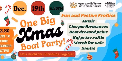 One Big Xmas Boat Party 