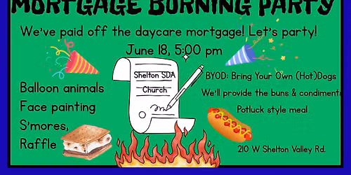Mortgage Burning Party!