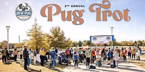 Pug Trot for DFW Pug Rescue