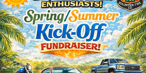 2026 Bushkill Township Volunteer Fire Company Spring\/Summer KickOff Car Show