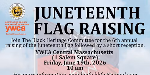 6th Annual Juneteenth Flag Raising