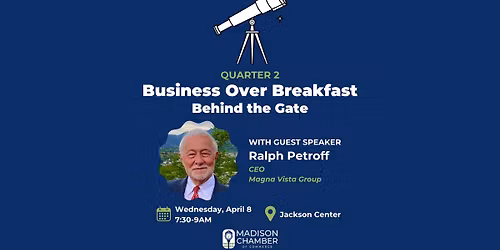 Business Over Breakfast: Behind the Gate