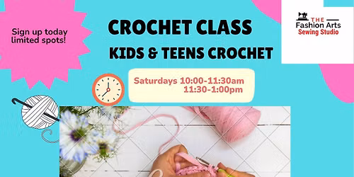 Crochet Classes ages 6 &up