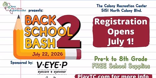 Back to School Bash