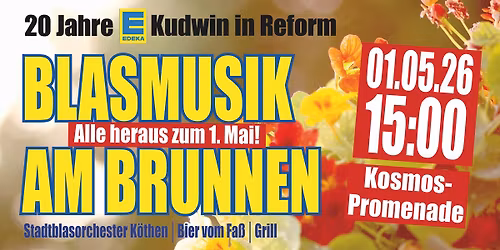 Blasmusik am Brunnen