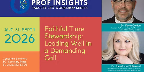 Faithful Time Stewardship: Leading Well in a Demanding Call