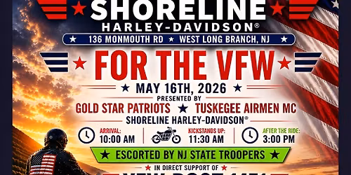 UNITED VETERANS RIDE  FOR THE VFW 