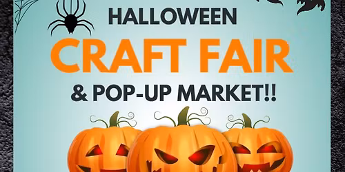 Halloween Pop-up Market, Craft & Vintage Fair with Spooky Tea Party. Free entry & parking!