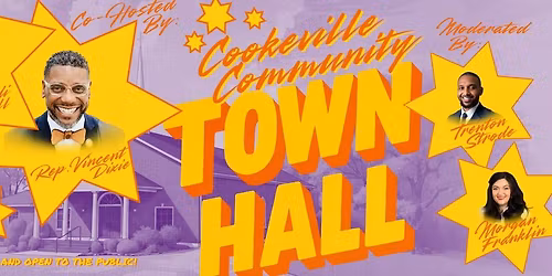 Cookeville Community Town Hall with Rep. Vincent Dixie, Rep. Gloria Johnson and Sen. Heidi Campbell