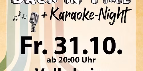Back In Time & Karaoke-Night