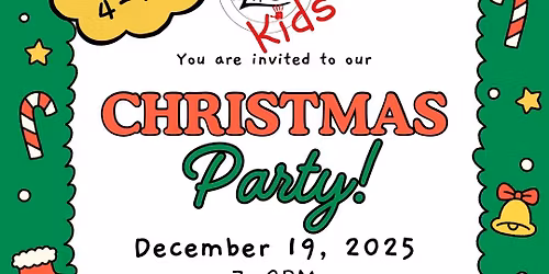Life Kids\u2019 Christmas Party! (ages 4-12!)