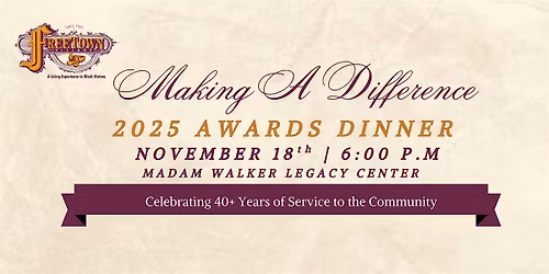 Freetown Village 12th Annual Making a Difference Awards Dinner