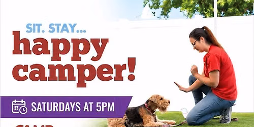 Puppy Group Training Classes (Saturdays)